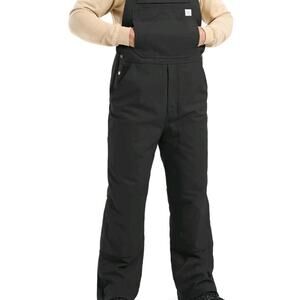 NWT! HISEA Insulated Bib Overalls for Men XL Water Resistant Duck Canvas $86